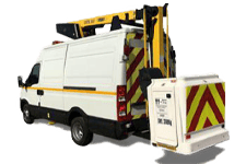Car Hire Bournemouth - 12.5M Cherry Picker 3.5T - Van hire Bournemouth