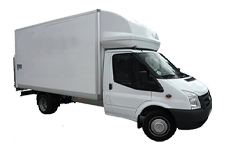 Car Hire Bournemouth - Ford Luton Box Tail Lift - Van hire Bournemouth