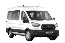 Car Hire Bournemouth - Ford Minibus - Accommodates 12 Passengers - Minibus hire Bournemouth